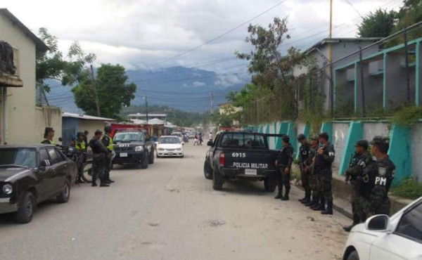 Operación Espartano deja varios allanamientos en la zona centro de Honduras