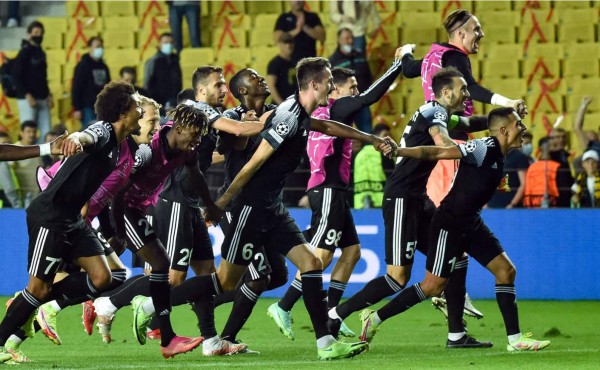 El Sheriff debutó en la Champions League con un triunfo ante el Shakhtar Donetsk. Foto AFP