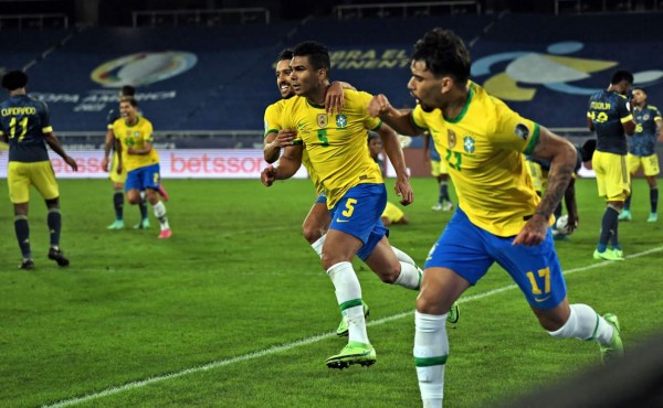 Brasil remonta en el minuto 99 y con polémica a la Colombia de Rueda en la Copa América