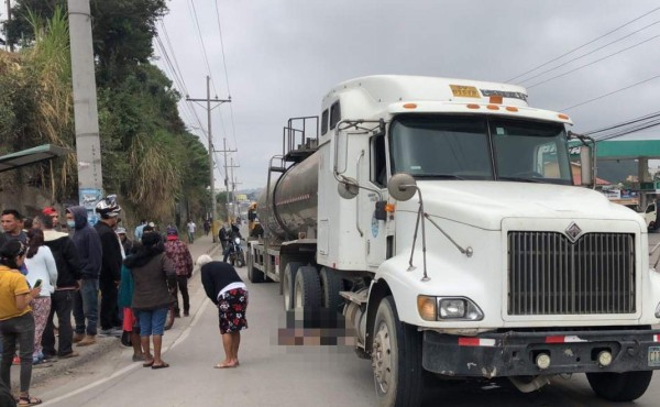 Huyendo de su marido mujer es arrollada por rastra en Santa Rosa de Copán