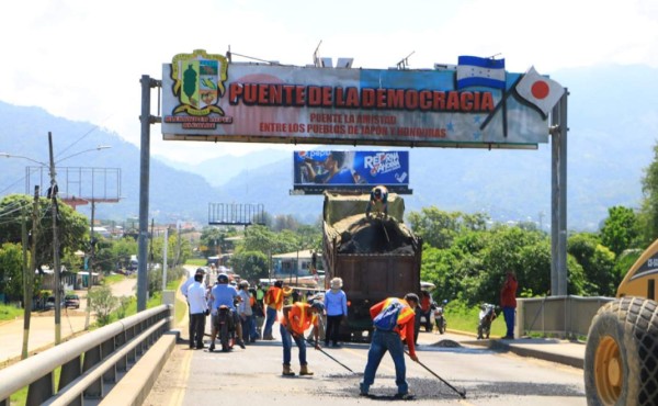 Más de L1 millón para reparar calles en El Progreso