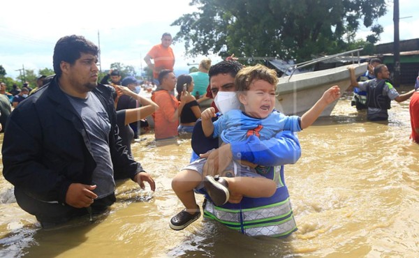 Gobierno pide evacuación urgente en el Valle de Sula por crecida del río Ulúa