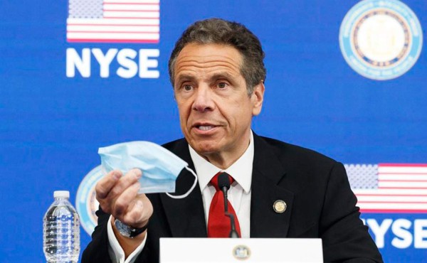 Gobernador de Nueva York teme un nuevo incremento de casos de coronavirus