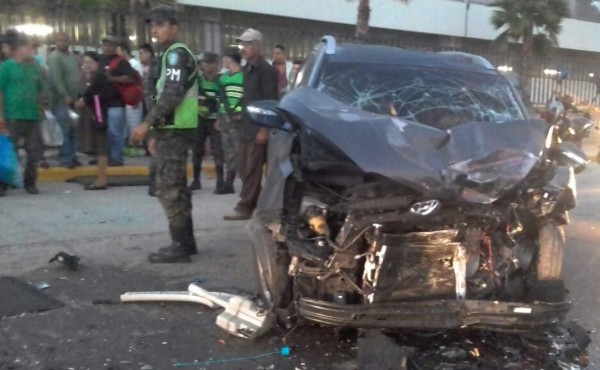Muere una segunda persona por triple colisión en Tegucigalpa
