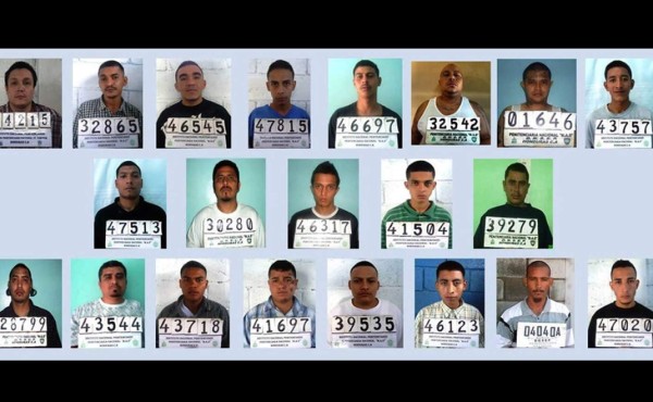 Tribunal absuelve a 22 supuestos pandilleros en Honduras