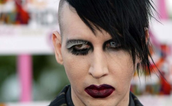 Así luce Marilyn Manson sin maquillaje