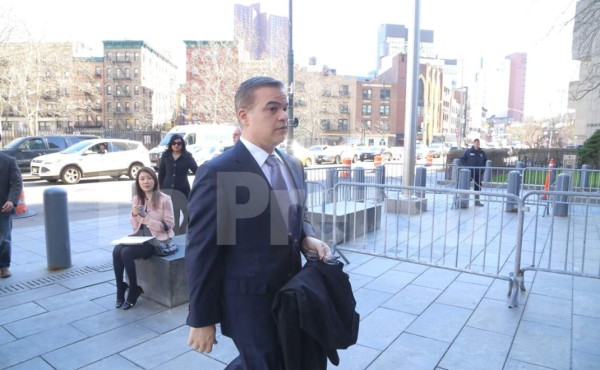 Yani Rosenthal al arribar a la Corte de New York.