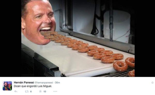 Memes: Se ríen de Luis Miguel por ¿gordo?