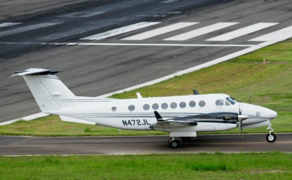 Avión de la DEA aterriza en aeropuerto Toncontín de Tegucigalpa