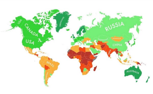 ¿Qué países sobrevivirán al cambio climático?  