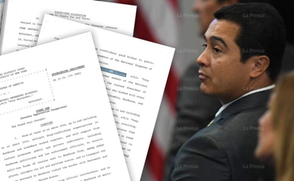 Los 21 puntos de la acusación contra el hermano del presidente de Honduras
