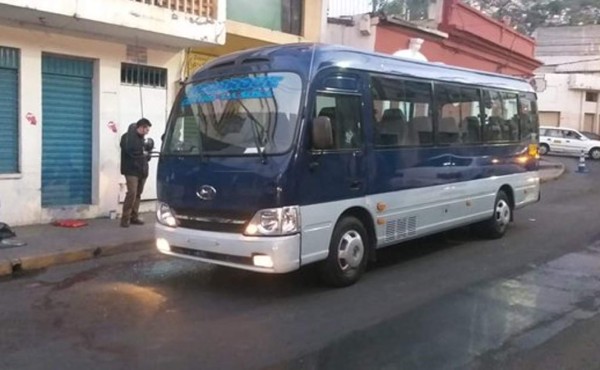 Sicarios 'madrugan' a asesinar a chofer de bus en Tegucigalpa