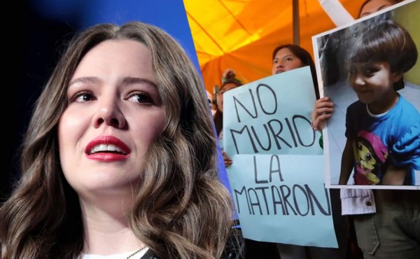 Joy Huerta y otros famosos protesta por abominable feminicidio de niña de 7 años