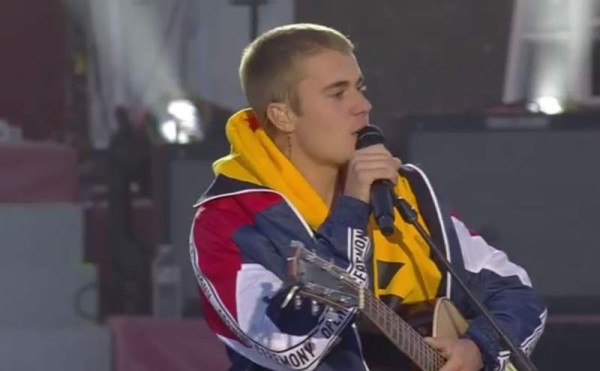 'El amor es el que siempre gana al final' fueron algunas de las palabras en el discurso dado por Justin Bieber durante su presentación.