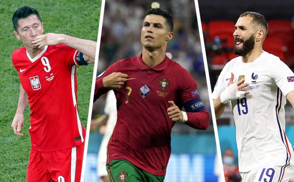 Tabla de goleadores de la Eurocopa 2021: ¡Cristiano Ronaldo lidera y Benzema se estrena!