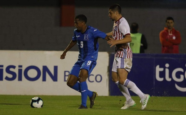 Honduras le saca el empate a Paraguay y deja buenas sensaciones