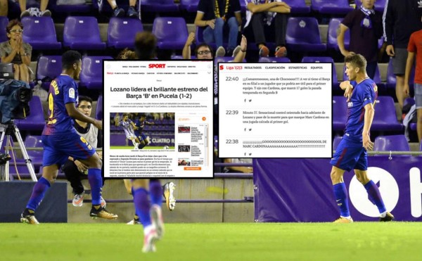 Prensa española alaba al 'Choco' Lozano y lo ponen como opción para Valverde en el Barça