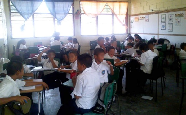 Clima afecta clases en escuelas de la zona norte de Honduras