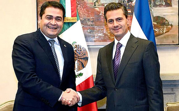 Presidente de Honduras anuncia visita de Peña Nieto