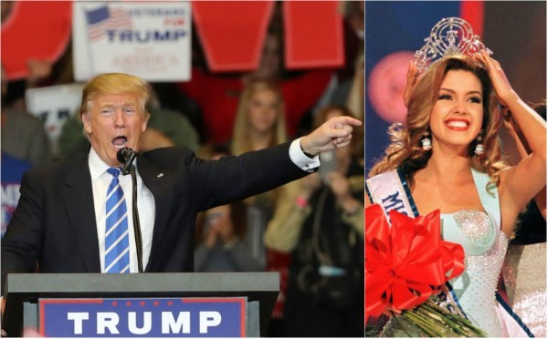 Trump dice que salvó a Alicia Machado de que la despidieran