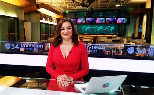 Periodista hondureña triunfa en Univisión de Los Ángeles