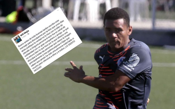 Carlos Will Mejía se disculpa tras foto del 'dedazo' en apoyo a Noel Valladares