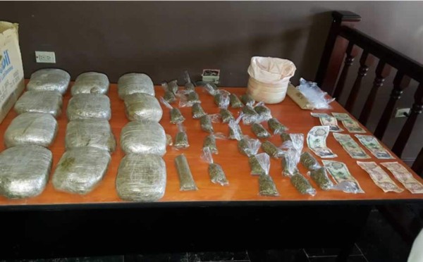 Copán: Detienen a un hombre con paquetes conteniendo supuesta marihuana