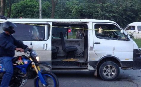 Universitaria resulta herida en ataque a bus en norte de Honduras