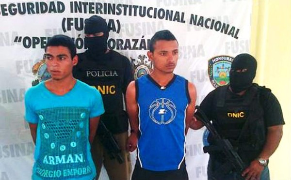 Policía de Honduras arresta a supuestos sicarios en la capital