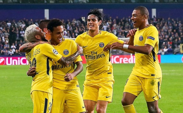 El PSG sigue intratable en la Champions League con Mbappé, Cavani y Neymar