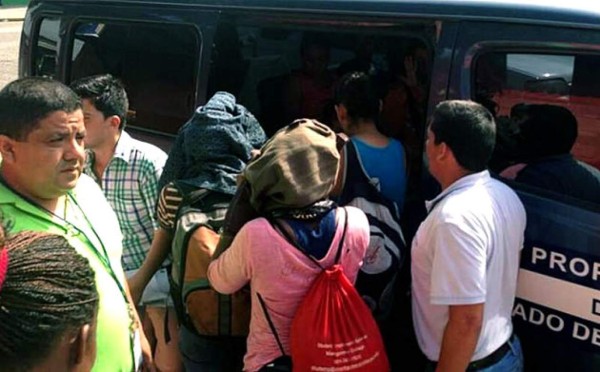 Llegan a Honduras otros 58 menores en calidad de deportados