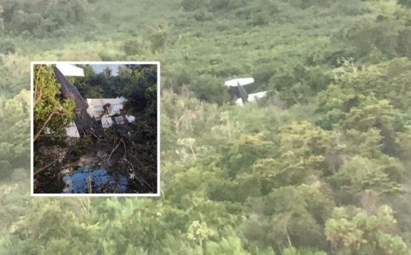 Se accidenta presunta narcoavioneta en Mosquitia hondureña