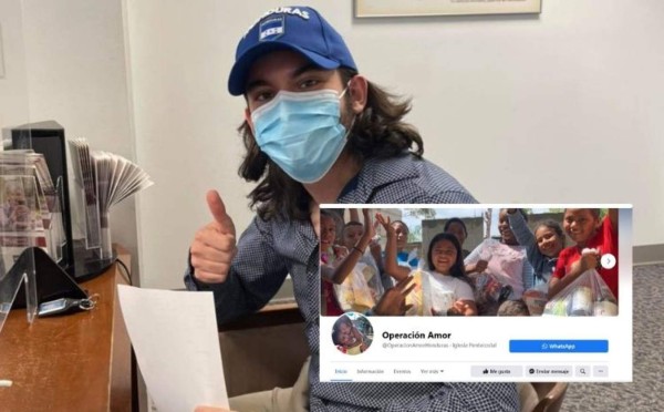 Influencer dona $5,000 a organización hondureña en favor de la niñez