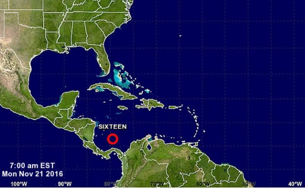 Depresión tropical afecta el territorio hondureño