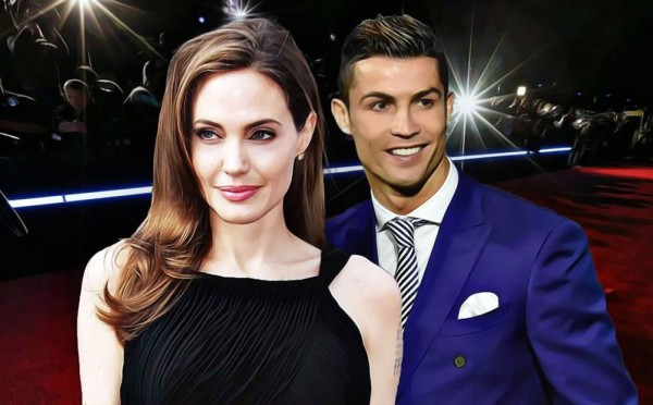 Cristiano Ronaldo es relacionado con la actriz Angelina Jolie