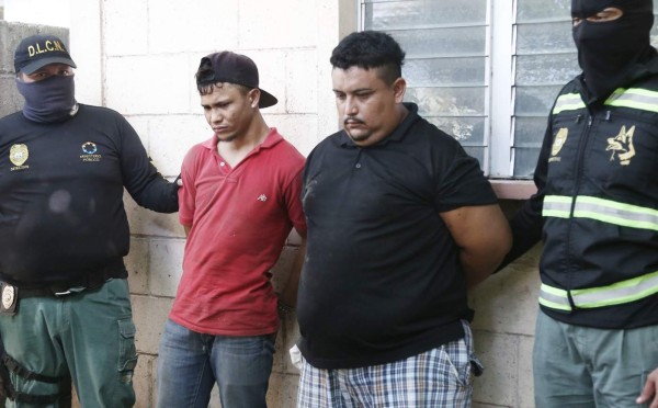 Capturan a dos presuntos miembros de la MS-13 en Villanueva