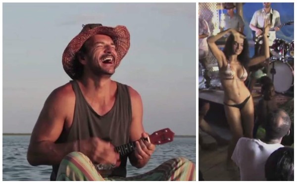 Así fue el detrás de cámara del video de Arjona en Roatán