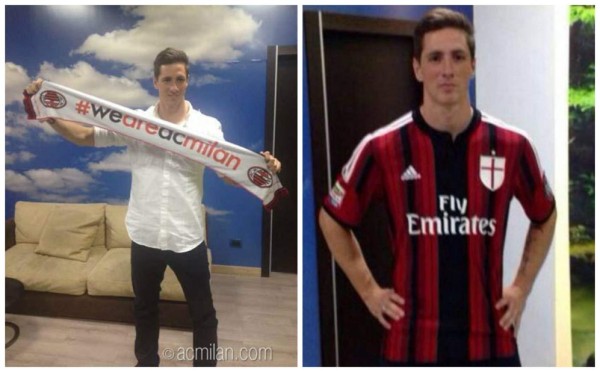 Fernando Torres: 'Sería un gran privilegio vestir el número 9 con el Milan'