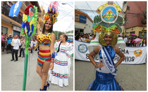 Comayagua y Olancho se vistieron de fiesta en el 193 aniversario