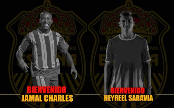 Real España ficha a delantero granadino Jamal Charles y a defensa tico Heyreel Saravia