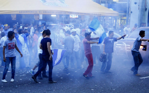Vídeo: Hondureños celebran en las calles el triunfo ante Costa Rica
