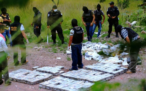 El narcotráfico huye de Nicaragua, que frena su paso con 'muro de contención'