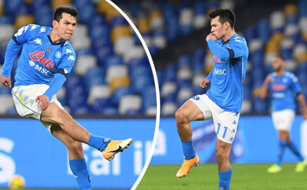 'Chucky' Lozano se luce y clasifica al Napoli a los cuartos de final de Copa Italia