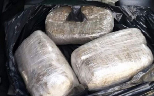 Detienen a sospechoso de transportar marihuana en Francisco Morazán