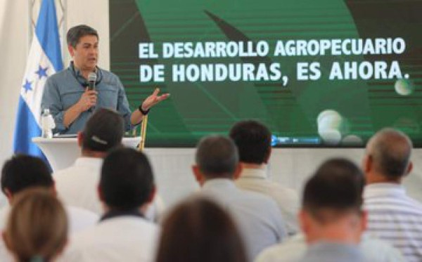 Gobierno socializa un programa agrícola en Comayagua
