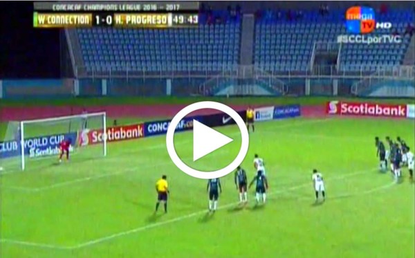 VIDEO: Ángel Tejeda marca el primer gol del Honduras Progreso en Concachampions