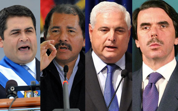 Hernández, Ortega, Martinelli y Aznar asistirán a cita empresarial en Honduras