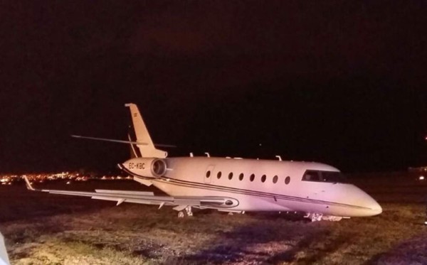 Se estrella avión de Cristiano Ronaldo en Barcelona