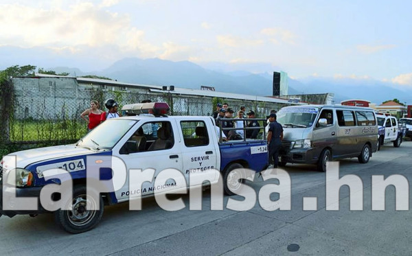 Policía de Honduras arresta a asaltantes de unidad de transporte