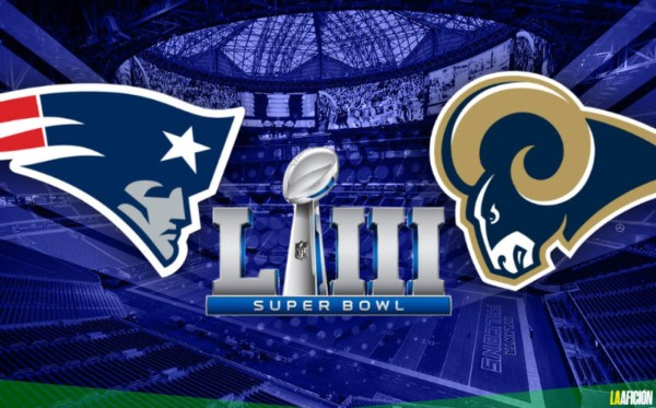 Los Patriots jugarán su undécimo Super Bowl y los Rams, el cuarto